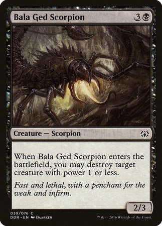 Bala Ged Scorpion [Duel Decks: Nissa vs. Ob Nixilis] | Arkham Games and Comics