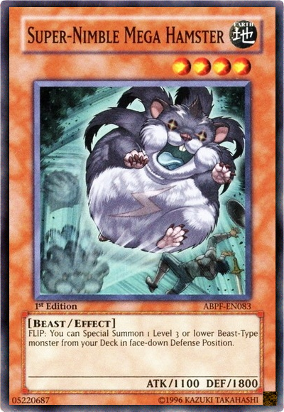 Super-Nimble Mega Hamster [ABPF-EN083] Super Rare | Arkham Games and Comics