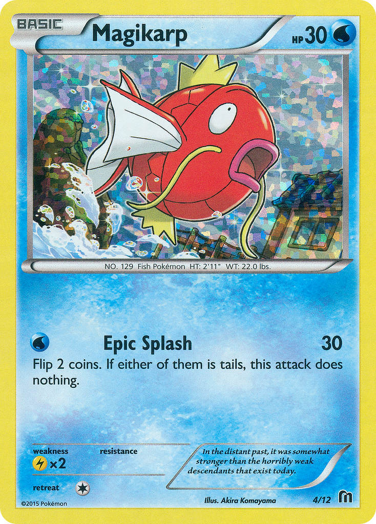 Magikarp (4/12) [McDonald's Promos: 2016 Collection] | Arkham Games and Comics