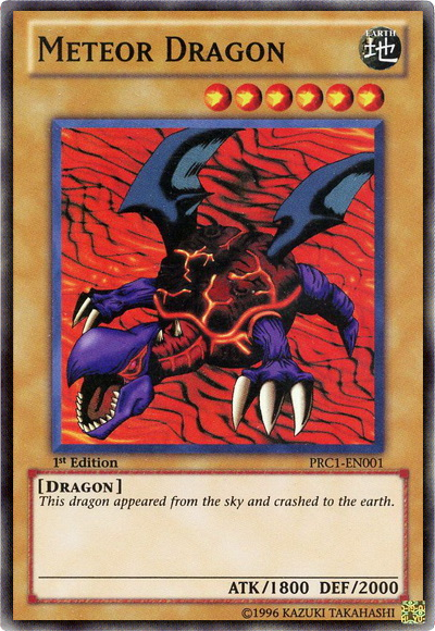 Meteor Dragon [PRC1-EN001] Super Rare | Arkham Games and Comics