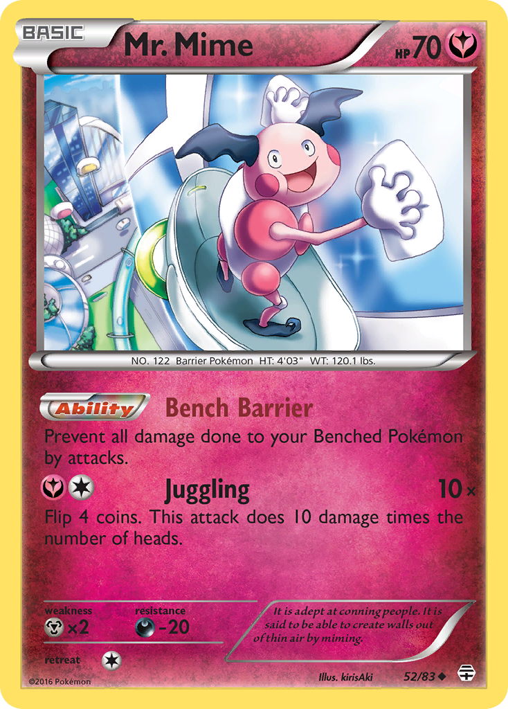 Mr. Mime (52/83) [XY: Generations] | Arkham Games and Comics