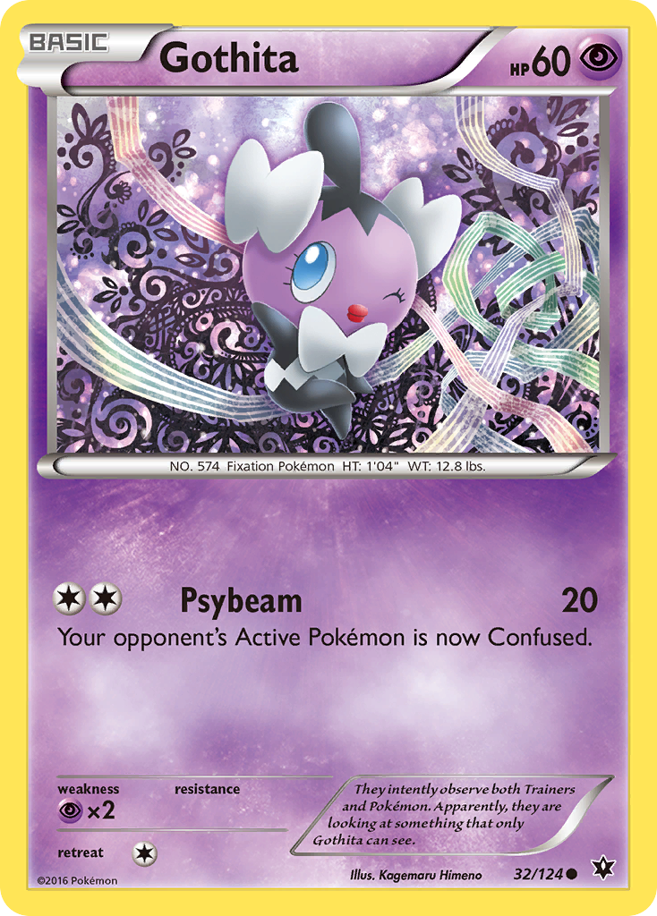 Gothita (32/124) [XY: Fates Collide] | Arkham Games and Comics