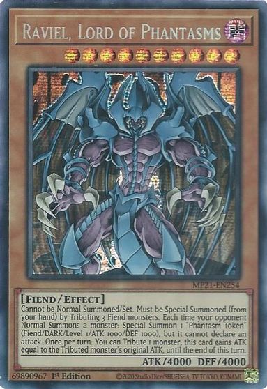 Raviel, Lord of Phantasms [MP21-EN254] Prismatic Secret Rare | Arkham Games and Comics