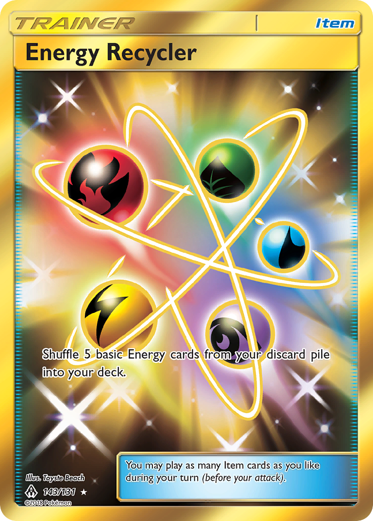 Energy Recycler (143/131) [Sun & Moon: Forbidden Light] | Arkham Games and Comics