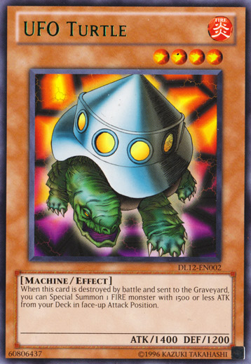 UFO Turtle (Green) [DL12-EN002] Rare | Arkham Games and Comics