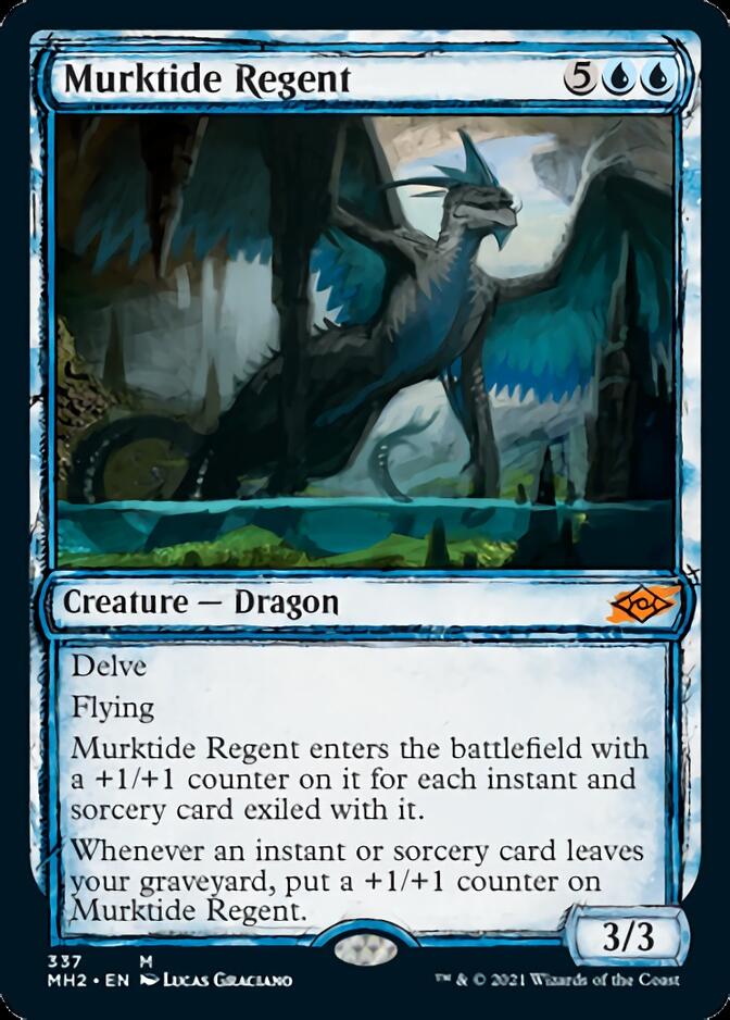 Murktide Regent (Sketch) [Modern Horizons 2] | Arkham Games and Comics