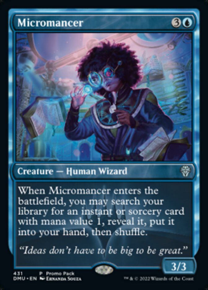 Micromancer (Promo Pack) [Dominaria United Promos] | Arkham Games and Comics