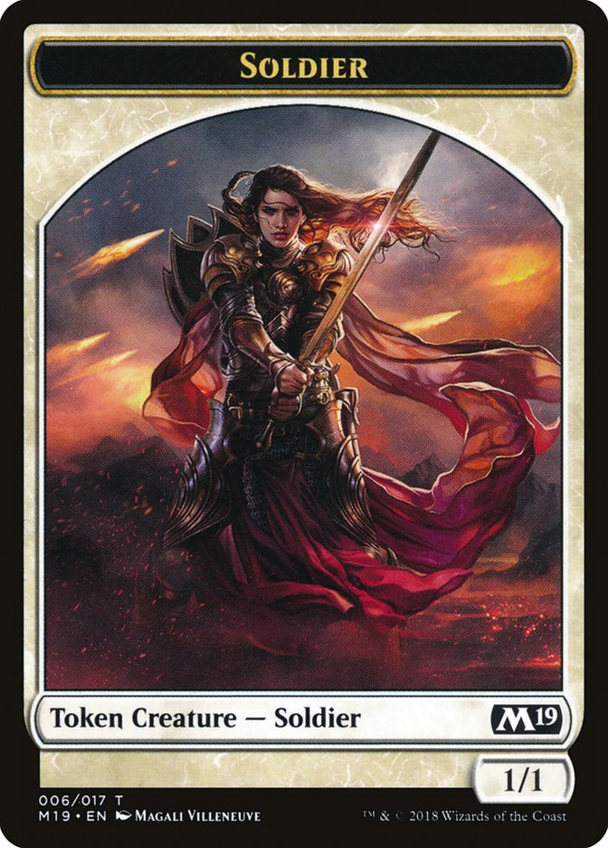 Soldier [Core Set 2019 Tokens] | Arkham Games and Comics