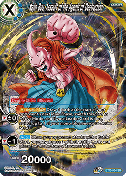 Majin Buu, Assault of the Agents of Destruction (Super Rare) [BT13-034] | Arkham Games and Comics