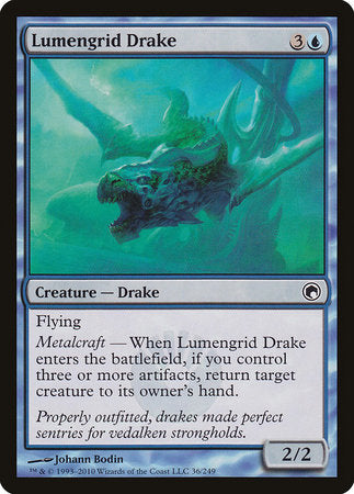 Lumengrid Drake [Scars of Mirrodin] | Arkham Games and Comics