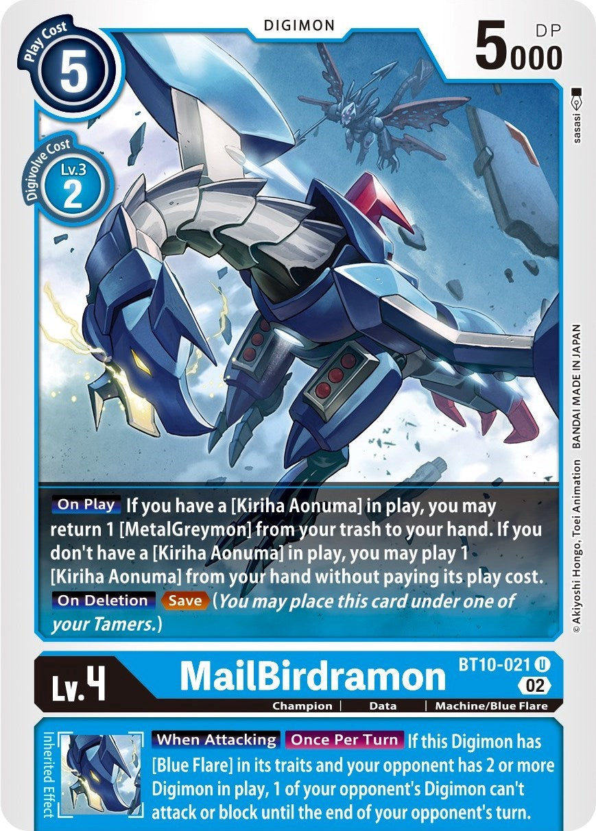 MailBirdramon [BT10-021] [Xros Encounter] | Arkham Games and Comics