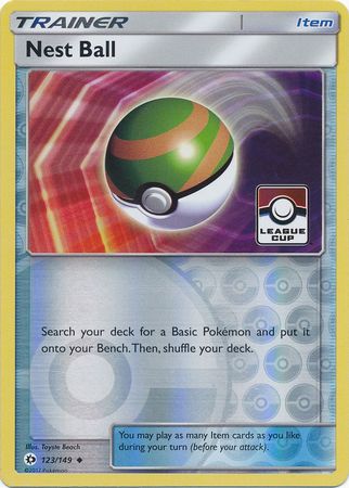 Nest Ball (123/149) (League Promo) [Sun & Moon: Base Set] | Arkham Games and Comics