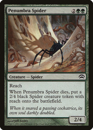 Penumbra Spider [Planechase 2012] | Arkham Games and Comics