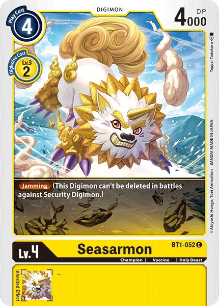 Seasarmon [BT1-052] [Release Special Booster Ver.1.0] | Arkham Games and Comics