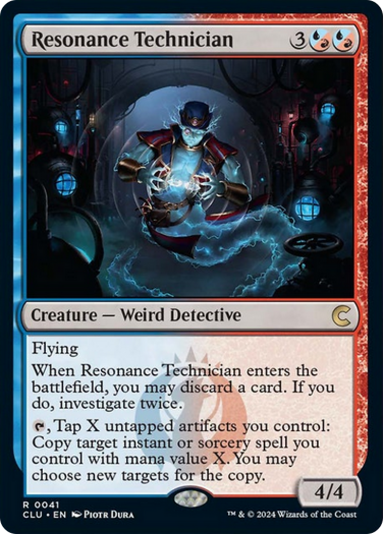 Resonance Technician [Ravnica: Clue Edition] | Arkham Games and Comics