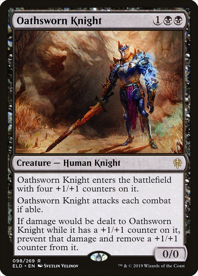 Oathsworn Knight [Throne of Eldraine] | Arkham Games and Comics