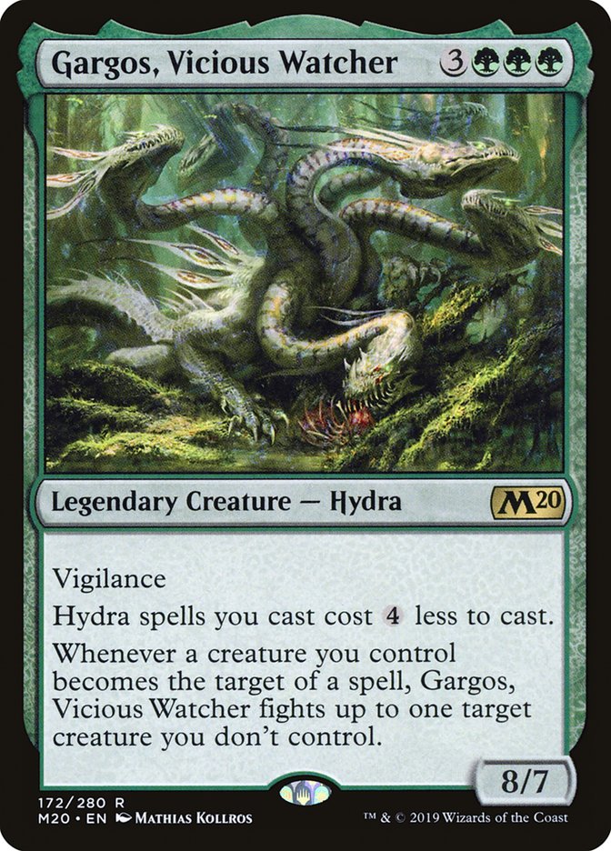 Gargos, Vicious Watcher [Core Set 2020] | Arkham Games and Comics