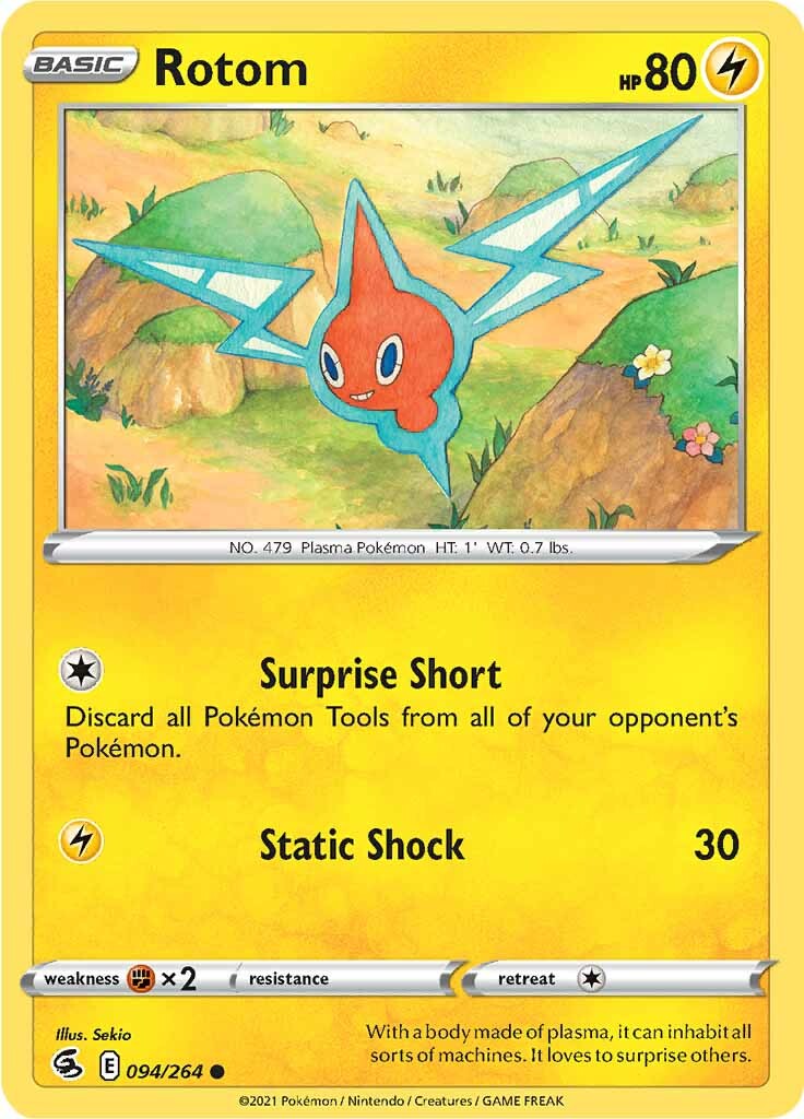 Rotom (094/264) [Sword & Shield: Fusion Strike] | Arkham Games and Comics