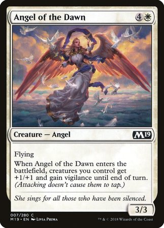 Angel of the Dawn [Core Set 2019] | Arkham Games and Comics