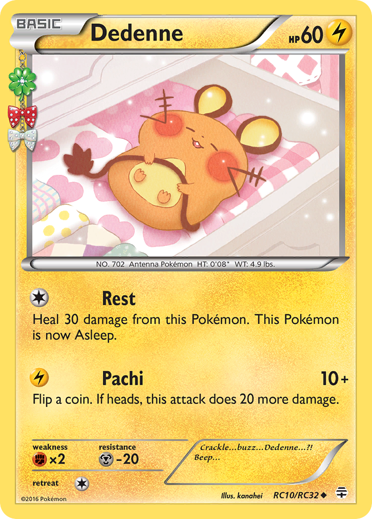 Dedenne (RC10/RC32) [XY: Generations] | Arkham Games and Comics