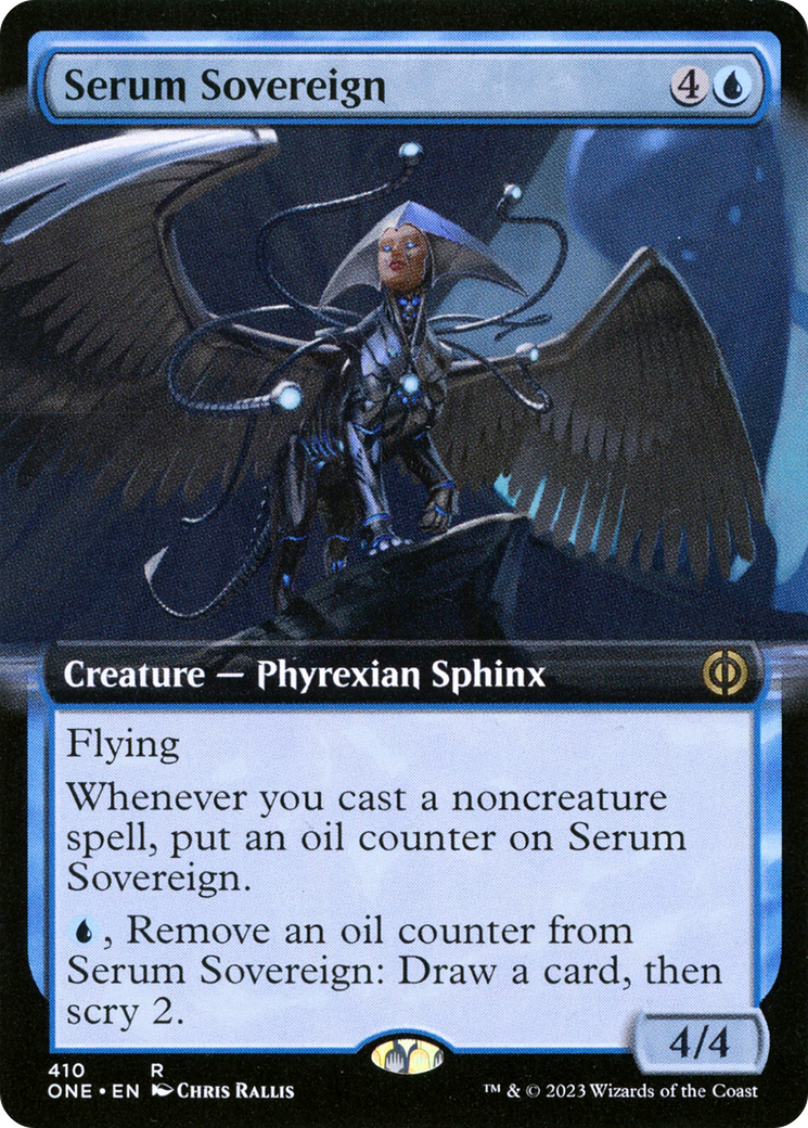 Serum Sovereign (Extended Art) [Phyrexia: All Will Be One] | Arkham Games and Comics