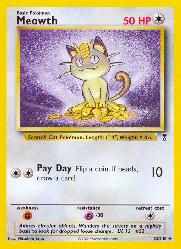 Meowth (53/110) [Legendary Collection] | Arkham Games and Comics