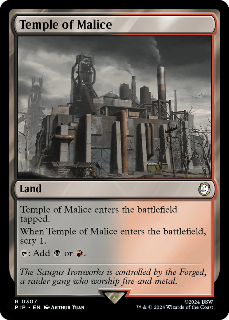 Temple of Malice [Fallout] | Arkham Games and Comics
