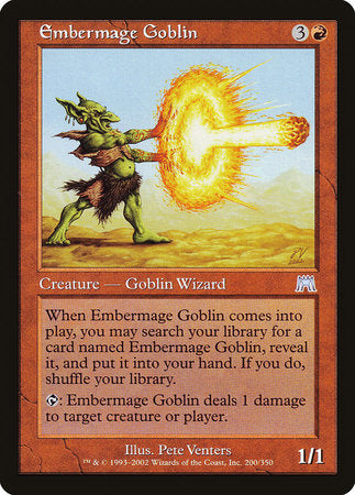 Embermage Goblin [Onslaught] | Arkham Games and Comics