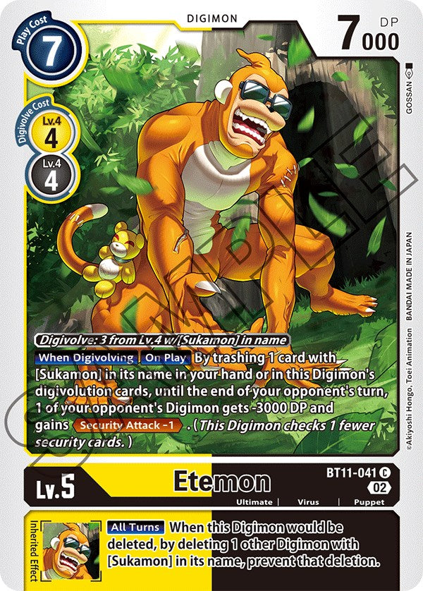 Etemon [BT11-041] [Dimensional Phase] | Arkham Games and Comics