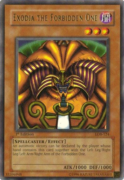 Exodia the Forbidden One [LOB-124] Ultra Rare | Arkham Games and Comics