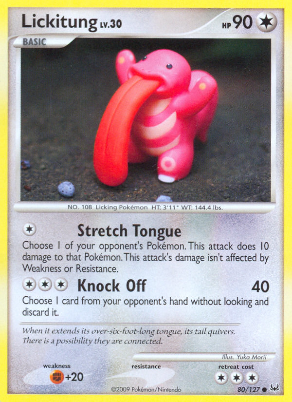 Lickitung (80/127) [Platinum: Base Set] | Arkham Games and Comics