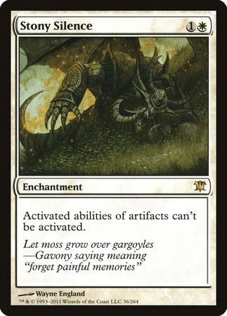 Stony Silence [Innistrad] | Arkham Games and Comics