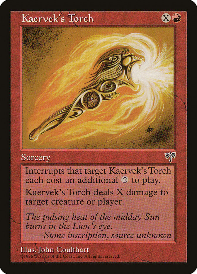 Kaervek's Torch [Mirage] | Arkham Games and Comics