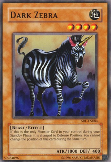 Dark Zebra [SRL-EN084] Common | Arkham Games and Comics