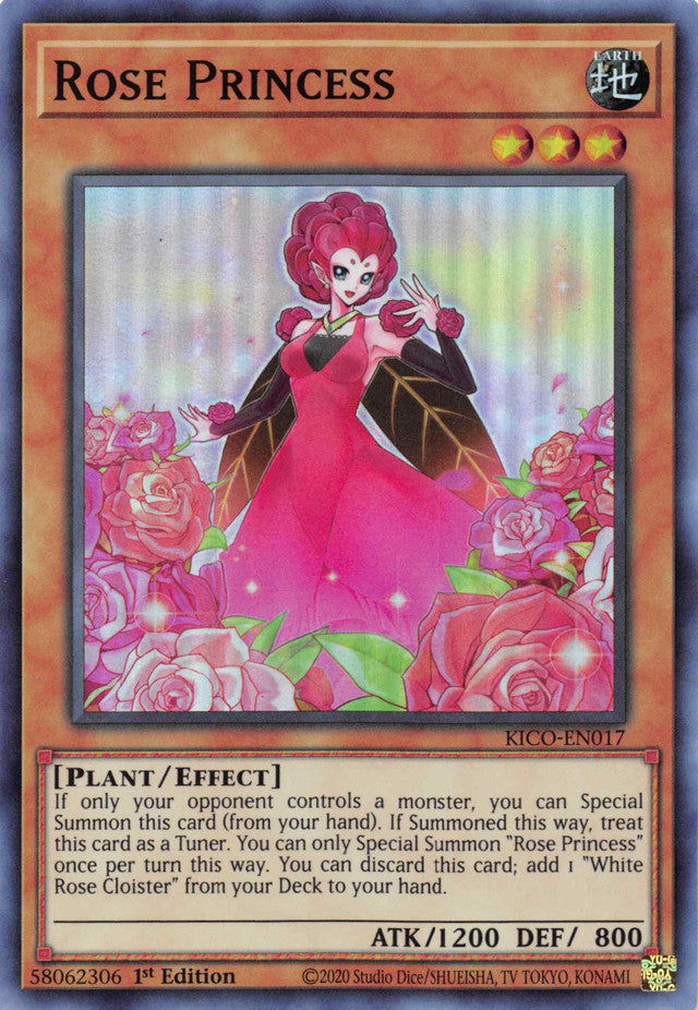 Rose Princess (Super Rare) [KICO-EN017] Super Rare | Arkham Games and Comics