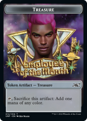 Cat // Treasure (12) Double-sided Token [Unfinity Tokens] | Arkham Games and Comics