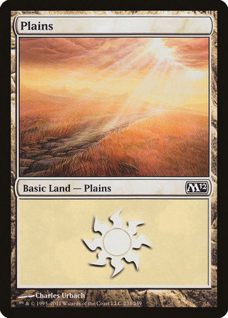 Plains (233) [Magic 2012] | Arkham Games and Comics