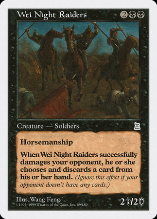 Wei Night Raiders [Portal Three Kingdoms] | Arkham Games and Comics
