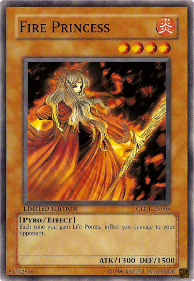 Fire Princess [GLD1-EN005] Common | Arkham Games and Comics