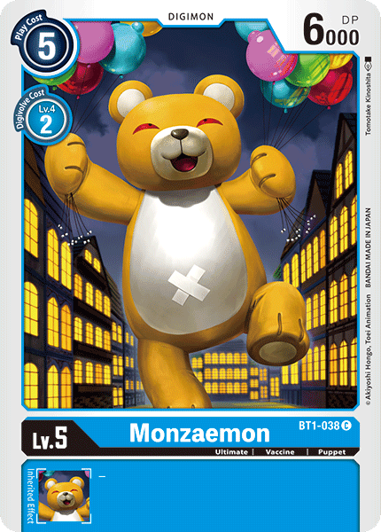 Monzaemon [BT1-038] [Release Special Booster Ver.1.0] | Arkham Games and Comics