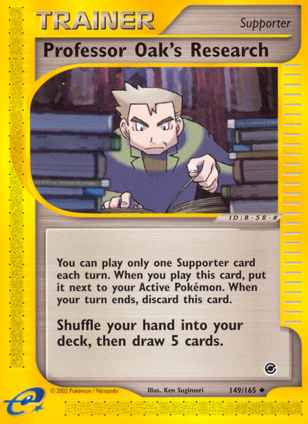 Professor Oak's Research (149/165) [Expedition: Base Set] | Arkham Games and Comics