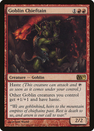 Goblin Chieftain [Magic 2010] | Arkham Games and Comics