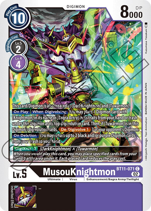 MusouKnightmon [BT11-071] [Dimensional Phase] | Arkham Games and Comics