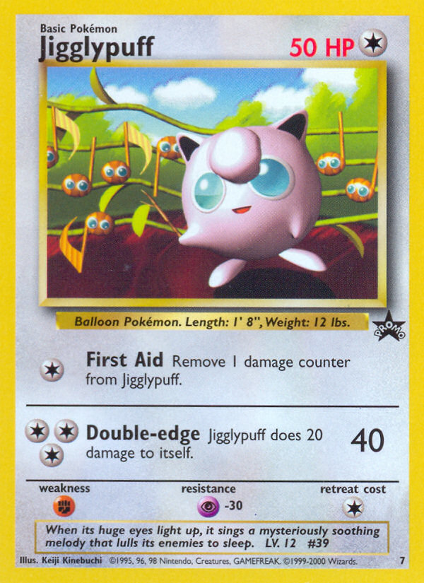 Jigglypuff (7) [Wizards of the Coast: Black Star Promos] | Arkham Games and Comics