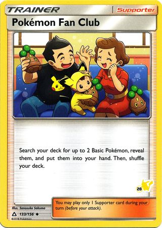 Pokemon Fan Club (133/156) (Pikachu Stamp #28) [Battle Academy 2020] | Arkham Games and Comics