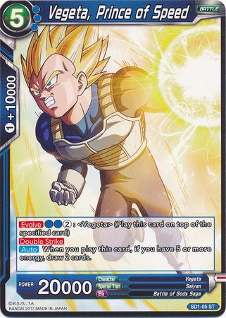 Vegeta, Prince of Speed (Starter Deck - The Awakening) [SD1-05] | Arkham Games and Comics