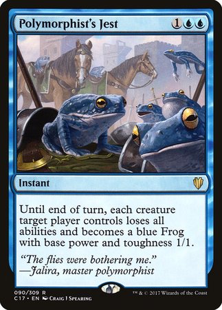 Polymorphist's Jest [Commander 2017] | Arkham Games and Comics