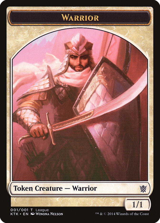 Warrior [League Tokens 2014] | Arkham Games and Comics