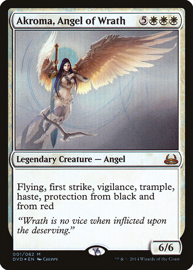 Akroma, Angel of Wrath (Divine vs. Demonic) [Duel Decks Anthology] | Arkham Games and Comics