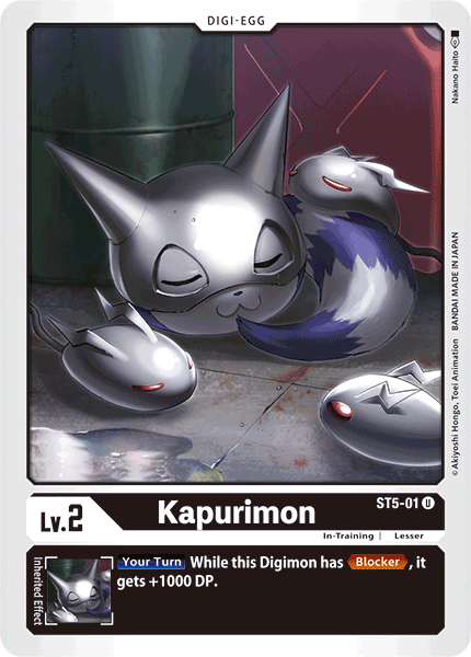 Kapurimon [ST5-01] [Starter Deck: Machine Black] | Arkham Games and Comics